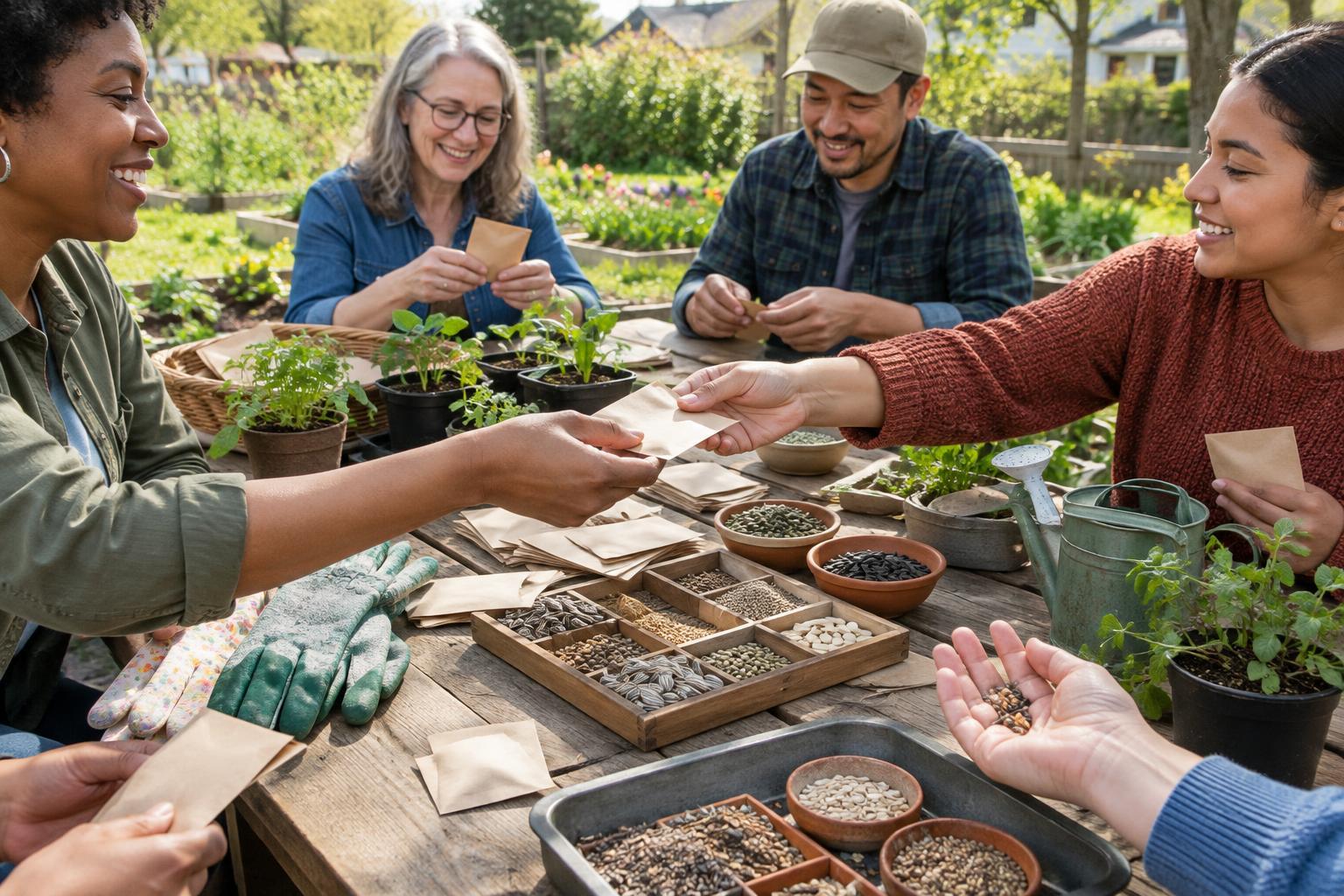 How to Plan a Neighborhood Seed Swap