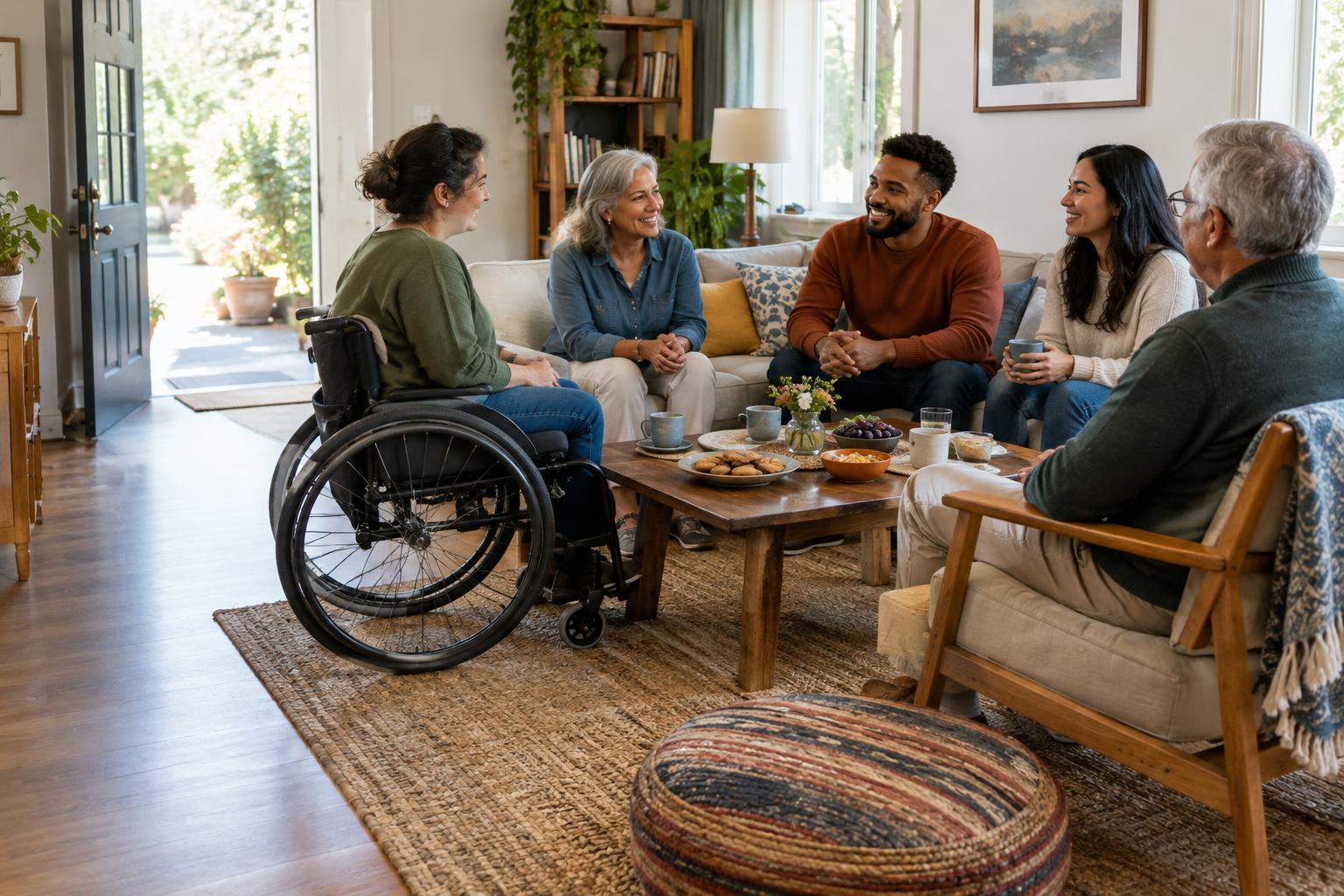Making a Home Gathering More Welcoming for Guests with Mobility Needs