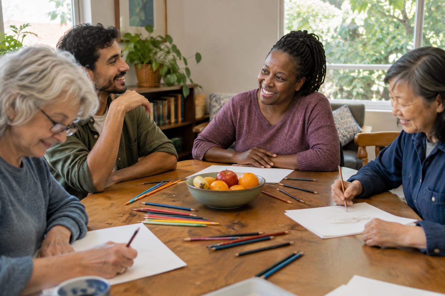 How to Host a Low-Pressure Drawing Afternoon for Neighbors